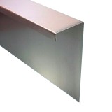 Schneckenzaun aus verzinktem Stahlblech 25 x 100cm | Schneckenblech | Schneckenschutz | Schneckenabwehr