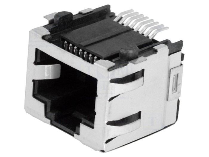 Conector RJ45 ecranat aurit Cat 5