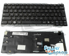 Tastatura Laptop neagra Samsung NC110 layout UK fara rama enter mare foto