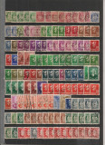 Norvegia.Lot peste 1.050 buc. timbre stampilate KL.14