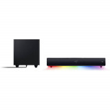 Cumpara ieftin Soundbar gaming Razer Leviathan V2, 7.1, Subwoofer, Negru