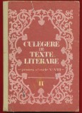 Vasile Teodorescu, "Culegere de texte literare - pentru clasele V-VIII" Volumul II. 1983