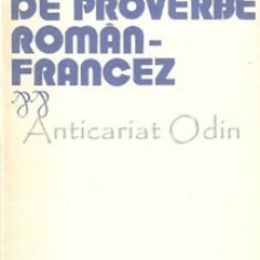 Dictionar De Proverbe Roman-Francez - Elena Gorunescu