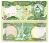 Irak 10 000 10000 Dinari 2010 P-95d UNC