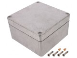 Carcasă Universală Aluminiu 160x160x90mm Naturală