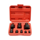 Trusa adaptoare de impact chei tubulare cu patrat 1/4, 3/8, 1/2, 3/4, 1 inch Cr-V 8 piese Breckner Germany