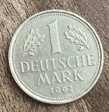 C50 - Moneda foarte veche - Germania - 1 marca - 1992 litera G