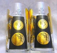 SET PAHARE COLECTIE DECOR MONEDE STRAINE 1780 1897 NAPOLEON VICTORIA FRANC IOSIF