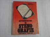 AUTOINSTRUIRE IN STENOGRAFIE SISTEMUL "TAYLOR" - Silvia MANOLIU