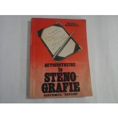 AUTOINSTRUIRE IN STENOGRAFIE SISTEMUL "TAYLOR" - Silvia MANOLIU
