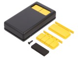 Carcasă pentru pilot cu compartiment pentru baterie, ABS, neagră