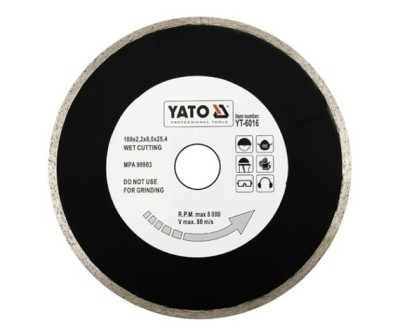 Disc diamantat 180 mm YATO foto