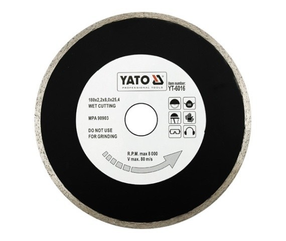 Disc diamantat 180 mm YATO