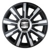 Set 4 Capace Roti Autohelix MSA&reg;, potrivite jantelor de R15, pentru Seat, model mirage