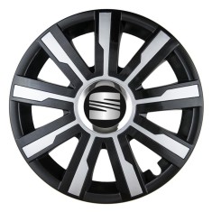 Set 4 Capace Roti Autohelix MSA&reg;, potrivite jantelor de R15, pentru Seat, model mirage