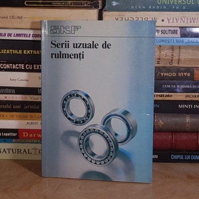 SERII UZUALE DE RULMENTI , SKF , BUDAPESTA , 1995 ( IN LIMBA ROMANA ) * foto