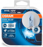 Bec Osram H15 12V 55/15W Cool Blue Intense 64176CBI-HCB Set 2 Buc