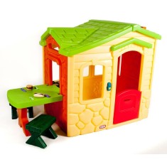 Little Tikes Casuta &#039;Picnic Pe Terasa&#039; - Natural (Crem)