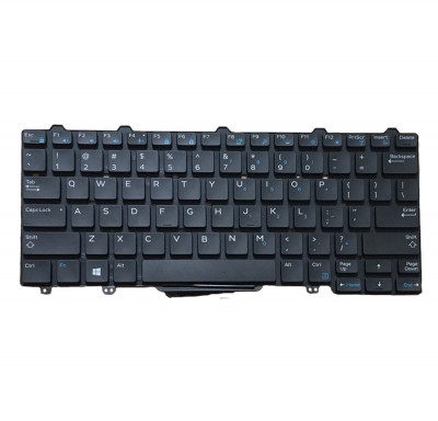 Tastatura Laptop, Dell, Latitude 12 E5250, E5270, 7270, 7275, E7250, E7270, XCD5M, 0XCD5M, 035JP0, 04GNRK, fara rama, iluminata, layout US foto