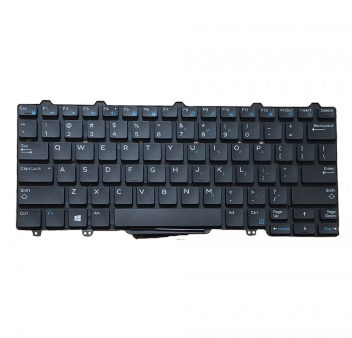 Tastatura Laptop, Dell, XPS 15 9250, XCD5M, 0XCD5M, 035JP0, 04GNRK, fara rama, iluminata, layout US