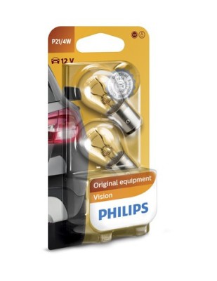 Set 2 Becuri P21/4W 12V Vision Philips foto