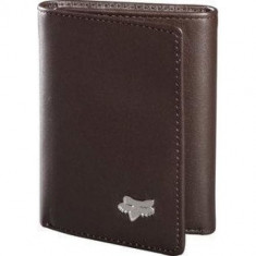 FOX Leather Trifold Wallet -59016-081 Brown foto