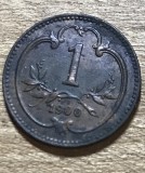 MNDSTR AUT1 Austroungharia 1 heller 1900