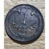 MNDSTR AUT1 Austroungharia 1 heller 1900