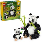 LEGO&reg; Creator 3 in 1 - Animale salbatice: Familia de ursi panda 31165, 626 piese