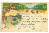 2676 - BUCURESTI, Biserica Stavreopoleos, B-dul Kiseleff, Litho, Romania - old postcard - used - 1899