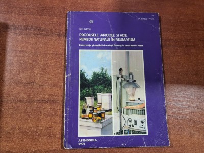 Produsele apicole si alte remedii naturale in reumatism- D.C.Jarvis foto
