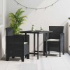 VidaXL Scaun pentru Grădină 2 pcs Antracit Dimensiune: 53 x 49 x 85 cm 847452