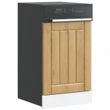 VidaXL Panou pentru mașină spălat vase &bdquo;Lucca&rdquo; Lemn stejar artizanal