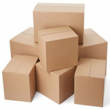 Cumpara ieftin Set 10 Cutii Clasice din Carton Natur Ondulat, 200x150x90 mm, 3 Straturi, Cutie Clasica, Cutie pentru Ambalare si Depozitare, Cutie Carton, Cutie Tran, Corolla Packaging