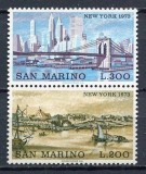 San Marino 1973 - New York, vederi, serie neuzata