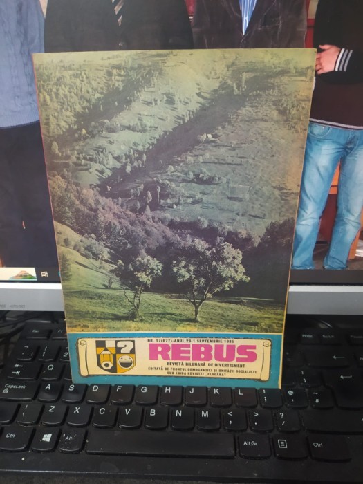 Rebus, revistă bilunară de divertisment, 1 sep. 1985, nr. 17, 677, anul 29, 151