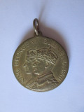 Medalie Marea Britanie 1937:&Icirc;ncoronarea regelui George VI și a reginei Elizabeth