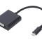 Adaptor USB C la D-Sub 15pin HD 0,23m negru