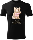 Tricou Personalizat Ursulet de Vara , Love Summer, Design Adorabil