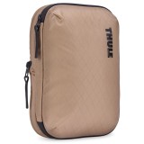 Saculet de compresie pentru bagaj Thule Compression Packing Cube mic, bej