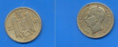 ROMANIA 1930. 20 lei foto