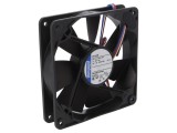 Ventilator DC Axial 24V 119x119x25mm 168m3/h 43dBA Cu Bilă