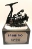 Mulineta SPINNING SAIMINO GK 2000 11 rulmenti 0,20mm/230m, Baitrunner, Diamant Alb