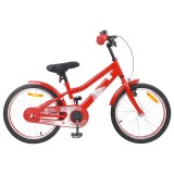 vidaXL Bicicletă pentru Copii 18 Inci pentru 5-7 ani Roșu 42009384
