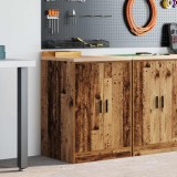 vidaXL Dulap depozitare garaj lemn vechi 60x51x85 cm lemn masiv de pin