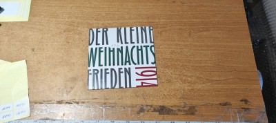 cd Der kleine Weihnachtsfrieden 1914 #A3271 foto
