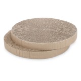 Set 2 Placi de zgariat Navaris pentru Pisici, 34x3.5 cm, material reciclabil, 52415.01