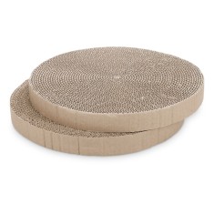 Set 2 Placi de zgariat Navaris pentru Pisici, 34x3.5 cm, material reciclabil, 52415.01
