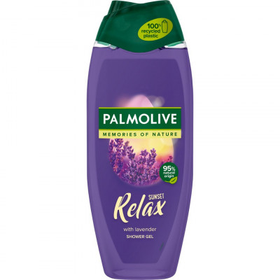 Gel de dus, Palmolive, Relax Sunset Lavender, 500 ml foto