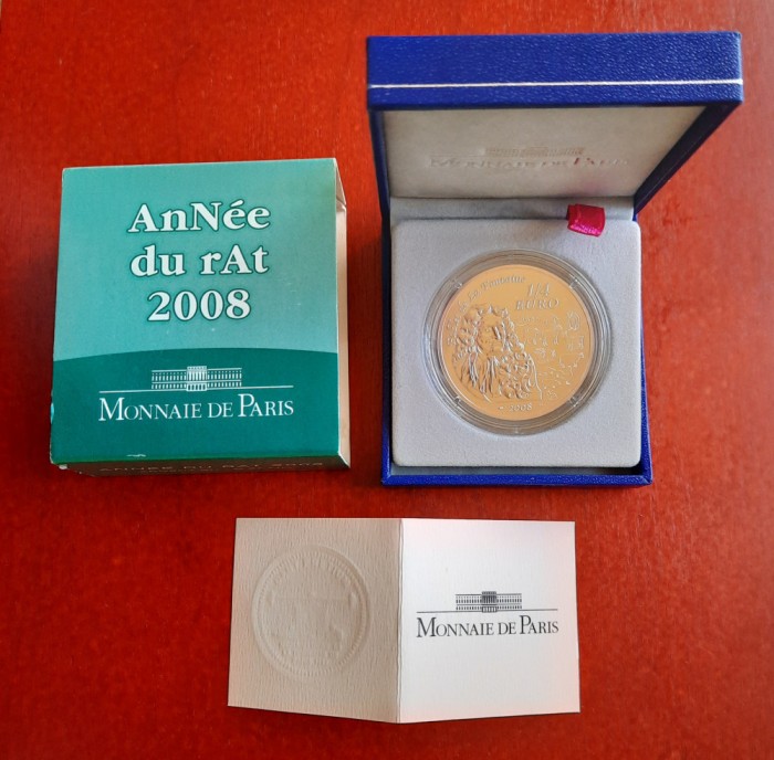 1/4 Euro &quot;Anne du Rat&quot; Franta 2008, BU - A 3500